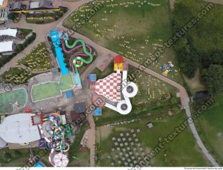 photo texture of aquapark from above 0005